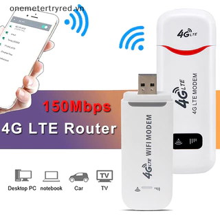 Metertryred 4G LTE USB Modem Dongle 150Mbps Mở khóa WiFi Bộ chuyển đổi mạng không dây Laptop VN