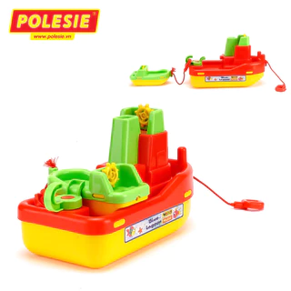 Tàu kéo đồ chơi - Wader Toys, Đồ Chơi Cho Bé Từ 1 Tuổi