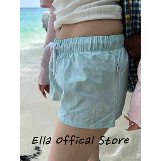 Ella Store quần short nữ quần đùi nữ jean Thông thường Cổ điển Phong cách Fashion WFK2430RF2 17Z240425
