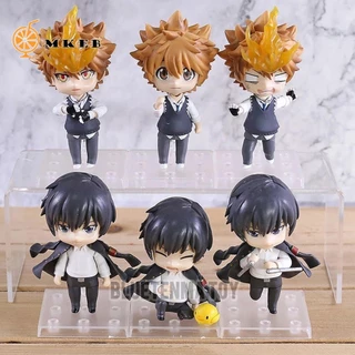 Mkeb Katekyo Nhân Vật Hành Động Đồ Chơi Kawaii PVC Đồ Trang Trí Hoạt Hình Búp Bê Hibari Kyoya Để Bàn Trang Trí Trẻ Em Quà Tặng Anime Nhân Vật