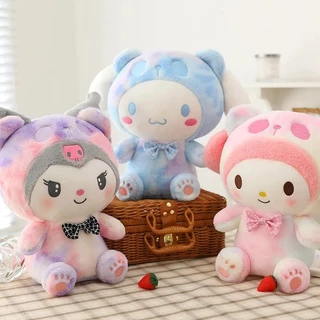 25cm Sanrio Kawali Kuromi Hello Kitty My Melody Cinnamoroll Gối Đồ Chơi Sang Trọng Anime Kid Búp Bê Bộ Sưu Tập Hoạt Hình Quà Tặng Trẻ Em