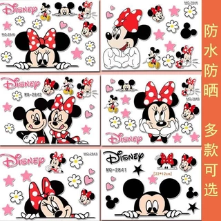 Hoạt Hình Dễ Thương Miếng Dán Mickey Minnie Hành Lý Miếng Dán Laptop ipad Hộp Bảo Quản Miếng Dán Trang Trí Chống Thấm Nước