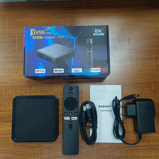 Android TV Box Tv98 Pro   ATV 14 Giọng Nói Tiếng Việt Crack 300 Kênh   Youtube Miễn Phí Trọn Đời