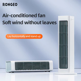 RONGEO Quạt treo tường, không đục lỗ, nhà bếp, phòng tắm, nhà vệ sinh, phòng tắm, phòng ngủ, lưu thông không khí, loại làm mát không lưỡi