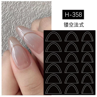 Sticker fen móng chị , dặm fen trang trí nail tiện lợi dụng cụ làm móng tep nail