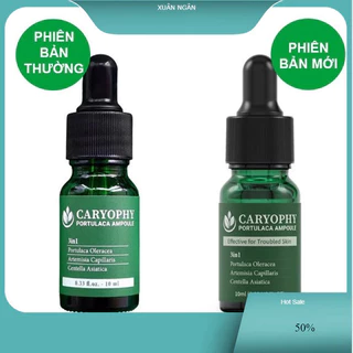 Tinh chất giảm mụn và mờ thâm Caryophy Portulaca Ampoule 10ml và 30ml HOT