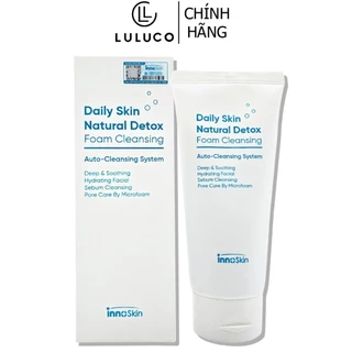 Sữa Rửa Mặt Innoskin Daily Skin Natural Detox Hàn Quốc Chính Hãng 150ml Sạch Sâu Loại Bỏ Bã Nhờn.