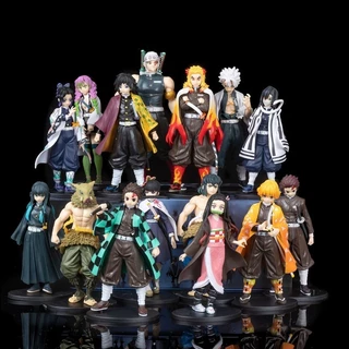 13-19cm Anime Demon Slayer Kimetsu No Yaiba Shinobu Nezuko Hình Anime PVC Mô Hình Tượng Búp Bê Cho Trẻ Em Quà Tặng Sinh Nhật Đồ Trang Trí