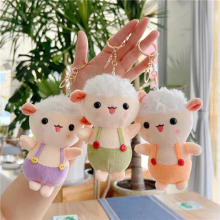 Dây Đeo Dễ Thương Lamb Baa Baa Búp Bê Sang Trọng Đồ Chơi Sáng Tạo Thịt Cừu Ragdoll Búp Bê Lấy Búp Bê Gian Hàng Hóa h