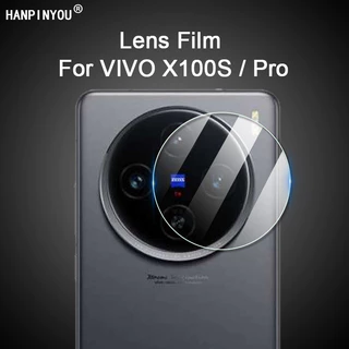 Tấm bảo vệ ống kính cho VIVO X100S / Pro Clear Ultra Slim Back Camera Cover Phim mềm - Không phải kính cường lực