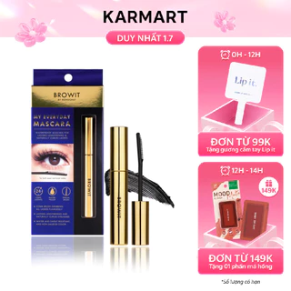 Chuốt Mi Nongchat Browit Siêu Tơi Và Kháng Nước Siêu Bền Mascara My Everyday 5.5g