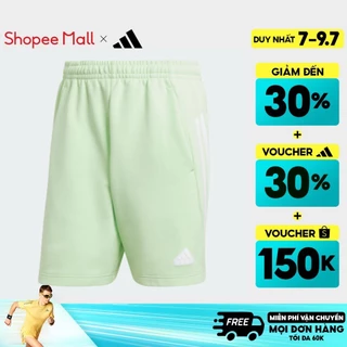 [7-9.7-VOUCHER 30%]adidas Phong cách sống Quần Short 3 Sọc Future Icons Nam màu xanh lá IR9200