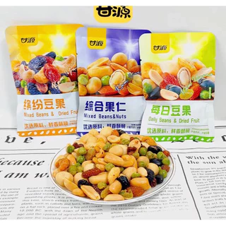 1 Gói 30g Hạt Mix Dinh Dưỡng GANYUAN, Hạt Dinh Dưỡng Mix Trái Cây Sấy Giòn, Hạt Ngũ Cốc Sấy Khô Tẩm Vị MinDay Healthy