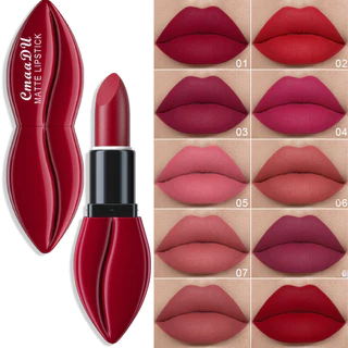 Attention View Link Tuyên bố miễn trừ-Foreign Trade Độc quyền Cung cấp: CmaaDu 10 màu Matte Lipstick MQ4L U8EL