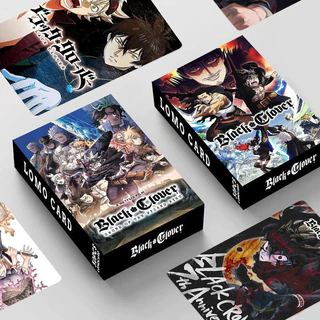 30Pcs/Box ✪ Anime - Black Clover Series 02 Double Sided Lomo Cards ✪ 5.6cm*8.8cm Mini Postcard Fans Collections Photocards