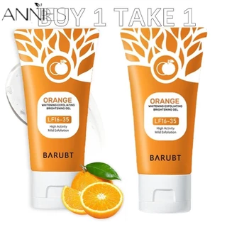 【 Mua 1 BÁNH 1 】 BARUBT Orange Enzyme Tẩy tế bào chết Gel làm sáng da mặt 50g Làm sáng da sâu Tẩy tế bào chết da mặt mới