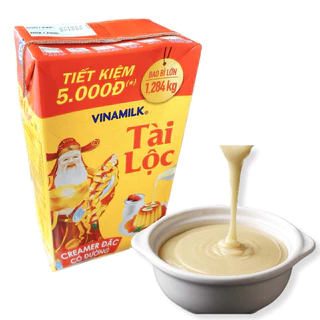 Sữa đặc Tài Lộc 1284g hộp giấy vàng của Vinamilk