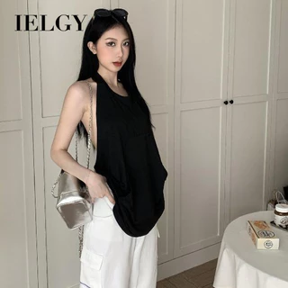 IELGY Dây cổ Áo hai dây nữ hở lưng thuần khiết ham muốn lưng đẹp