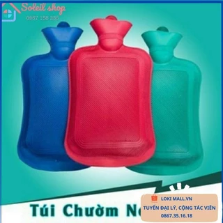 Túi chườm cao su nóng lạnh, cao su mềm, an toàn khi sử dụng