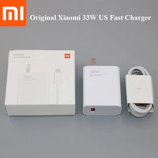 Bộ Sạc Nhanh Xiaomi 33W Chuẩn ZIn Thiết Kế Cổng Type-C -Tác Dụng Sạc Nhanh Cho Điện Thoại Android, IOS Full Box