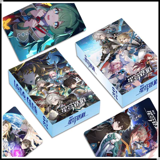 ❤ 30Pcs/Box Honkai: Star Rail Series 02 - Anime Double Sided Lomo Cards ❤ 5.6cm*8.8cm Mini Postcard Fans Collections Photocards