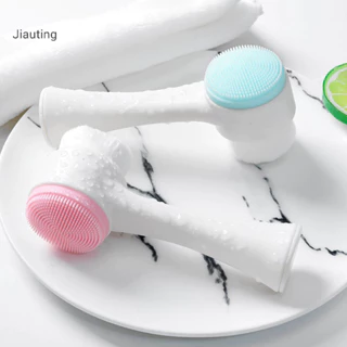 Jiating Massage Rửa Mặt Dụng Cụ Chăm Sóc Da Nóng Hai Mặt Silicone Làm Sạch Mặt Mgn