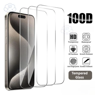 Kính Cường Lực Bảo Vệ Màn Hình Cho iPhone 15 14 13 12 11 Pro Max Plus Mini X XS XR Max 6 6S 7 8 Plus SE