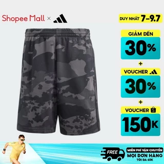 [7-9.7-VOUCHER 30%]adidas Phong cách sống Quần Short Rằn Ri Nam Đen IS2941