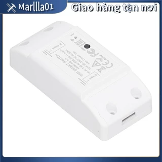 Marris-Tools  Mô-đun chuyển đổi WiFi Hỗ trợ điều khiển bằng giọng nói Thời gian Thiết bị thông minh bật tắt cho Tuya APP 220W 10A 90‑250V