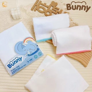 Khăn Tắm Cho Bé Sơ Sinh Bunny, Khăn Xô Cho Bé, Khăn 4 Lớp 6 Lớp Siêu Thấm Hút, An Toàn Cho Da Bé