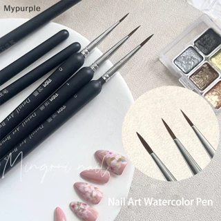 Myp Nail Design Art Pen Stay Wire Pen Nail Construction Paing Brush Uv Gel Nối Dài Vẽ Khắc Bút Diy Dụng Cụ Làm Móng Tay VN