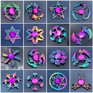 Danby Hand Spinner, Cánh Rồng Hợp Kim Kim Kim Loại Cầu Vồng Ngón Tay Spinner, Sáng Tạo Tiếng Ồn Thấp Chống Lo Âu Chống Áp Lực Đầu Ngón Tay Con Quay Đồ Chơi Trẻ Em