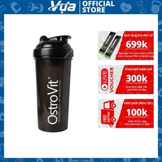 Bình Lắc Ostrovit Football Cup (700ml) - Bình Nước Thể Thao, Tiện Dụng, Chất Lượng Cao