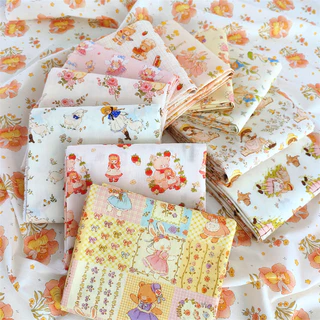 Mùa Hè Cotton 40 Sợi Đếm Mỏng Poplin Vải Động Vật Dễ Thương Chủ Đề Vải DIY Quần Áo Đồ Ngủ Handmade Bé Vải