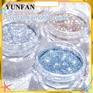 Yunfa ✧ Ready Stcok Annies Nail Art Crystal Crushed Diamond Powder Fine Shining Sequins Hộp đóng hỗn hợp Dụng cụ làm móng trang trí Cửa hàng làm móng cao hơn 1,5g