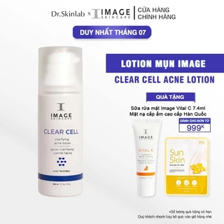 Lotion giảm mụn, kiềm dầu Image Skincare Clear Cell Medicated Acne Lotion 48g (new)