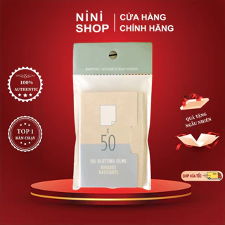 Giấy Thấm Dầu Oil Blotting Films Daily Beauty Tools 50 Tờ - ninishop