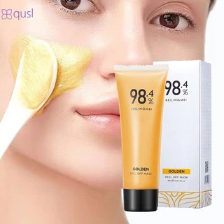 Mặt nạ vàng Tear Mask Làm sạch sâu Chăm sóc da mặt Chăm sóc da Mặt nạ vàng 24k Thẩm thấu và nuôi dưỡng 80g qusl