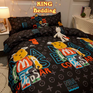 Bộ Chăn Ga Gối Drap 💖m2/m4/m6/m8💖 Ga Giường 3 Món, 4 Món Cotton Poly Thoáng Mát, Dành Cho Đệm Dưới 10cm - COCO Bedding