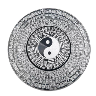 Spot Goods#Zhou Yi Feng Shui64Hexagram Compass Taiji Qiankun Gossip Fingertip Gyro Decompression Adult Fidget Spinner Toy5vv