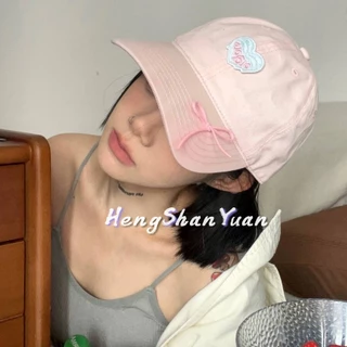 Mũ bóng chày nữ Heng Shan Yuan có nơ mũ bóng chày đa năng