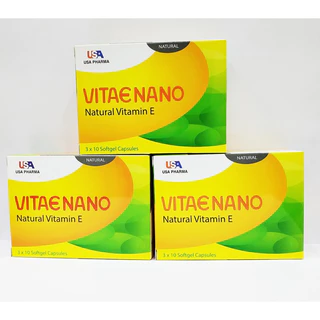 Viên uống đẹp da Vitamin E 4000mcg; tinh dầu lô hội làm đẹp da; chống lão hóa _ Hộp 30 viên