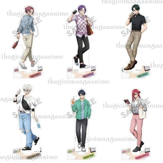 (TRI THỨC) Mô hình standee BLUE LOCK tượng acrylic anime mica chibi trang trí trưng bày