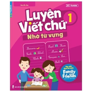 Sách - Luyện Viết Chữ Nhớ Từ Vựng 1