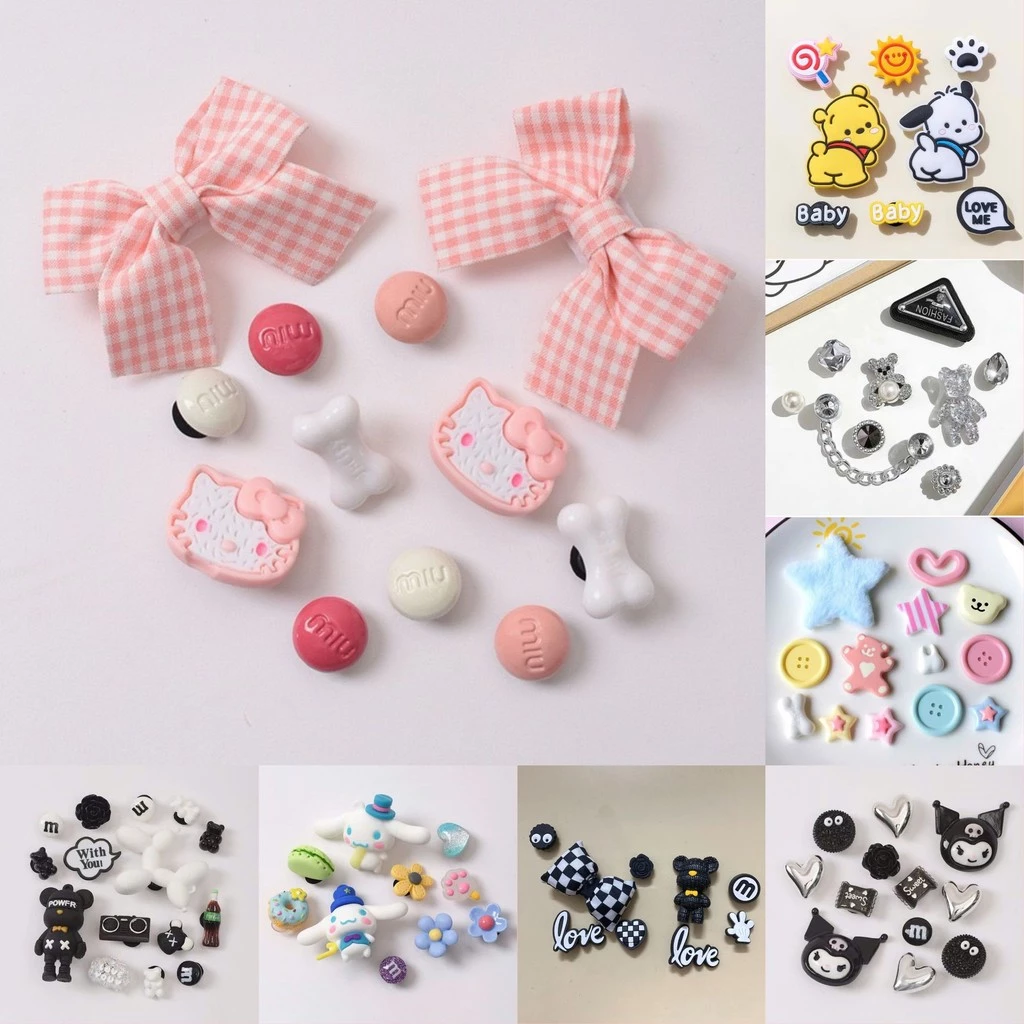 Bộ Phụ Kiện Gắn Dép, Jibbitz, Charm, Sticker Hình Gắn Trang Trí Giày Dép Hoạt Hình Đáng Yêu Bách Hóa GiayDep. Store