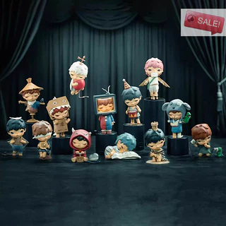 At POP MART Hirono Mime Series Hộp Bí Ẩn POPMART Mù Hộp Nhân Vật Hành Động Dễ Thương Bởi Lang A