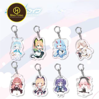 Móc khoá Anime KeyChain Women Blue Archive Kuromi Serika Izayoi Nonomi Phụ Kiện Trang Trí Túi xách Balo_ĐH