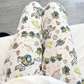 Hoạt Hình Thỏ Hoa Nữ Baggy Pyjama Quần Mùa Hè Điều Hòa Không Khí Tại Nhà Quần Thường Ngày Có Thể Mặc Bên Ngoài