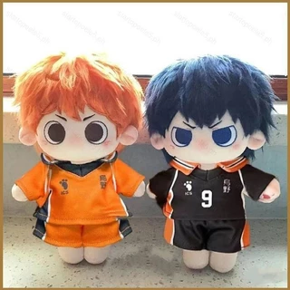 Sta5 20cm Haikyuu Hinata Shoyo Tobio Kageyama Búp Bê Có Thể Ăn Mặc Quà Tặng Cho Bé Gái DIY Trang Phục Đồ Chơi Nhồi Bông Cho Trẻ Em