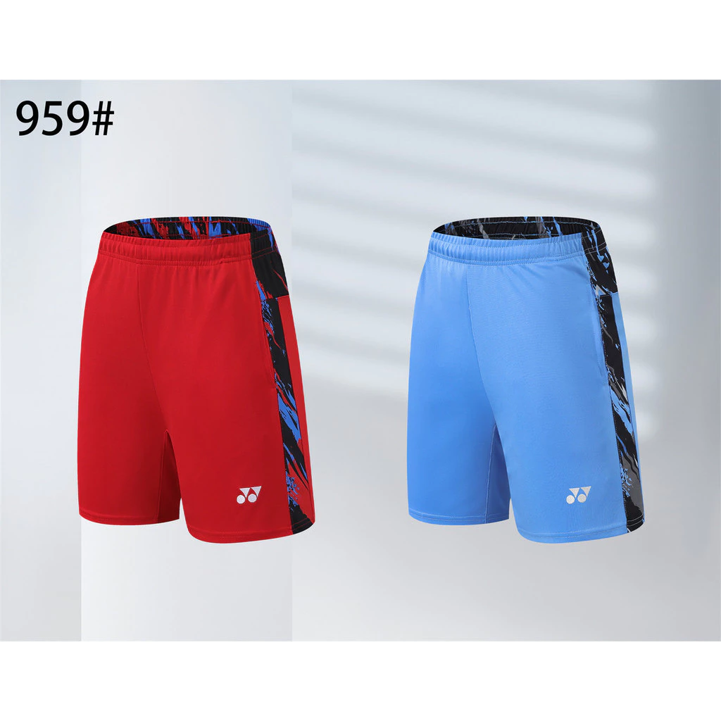 Hàng có sẵn Quần vợt Cầu lông UNISEX Quần Short thể thao Cuộc thi tập Bóng bàn Quần ngắn 959